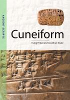 Enlarge cover image for Cuneiform / Irving Finkel and Jonathan Taylor.